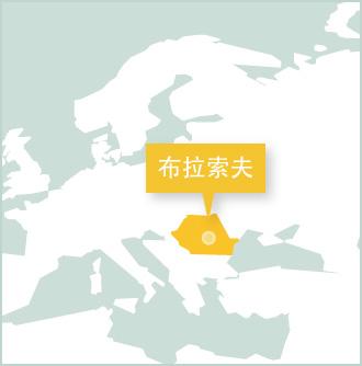 Volunteer Romania Program with Projects Abroad Map of volunteer placement in Brasov, Romania with Projects Abroad